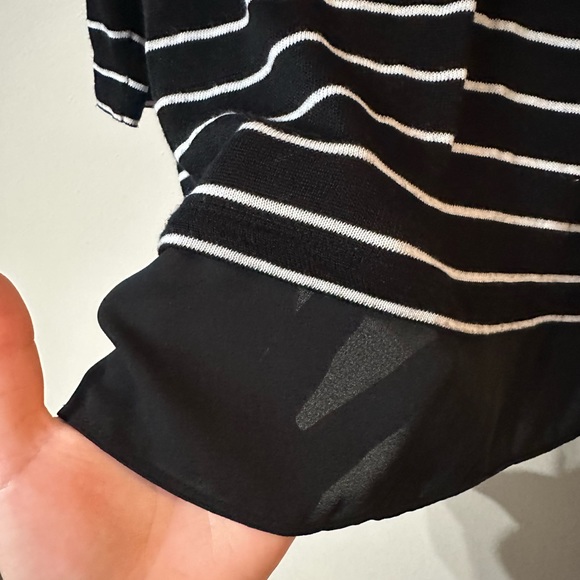 Talbots Striped Blouse - Picture 3 of 4